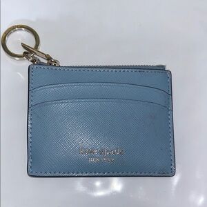 Kate Spade Blue Card Holder